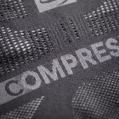 Camiseta Compressport On Off SS - Grey White