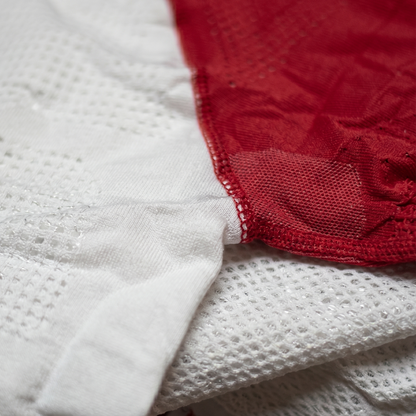 On-Off Shirt Ss White-Red