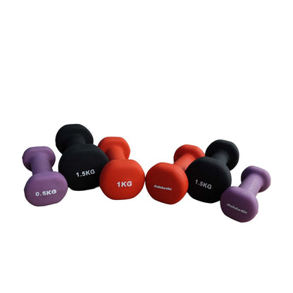 Set de Mancuernas 0.5KG (2) 1KG(2) 1.5KG (2)