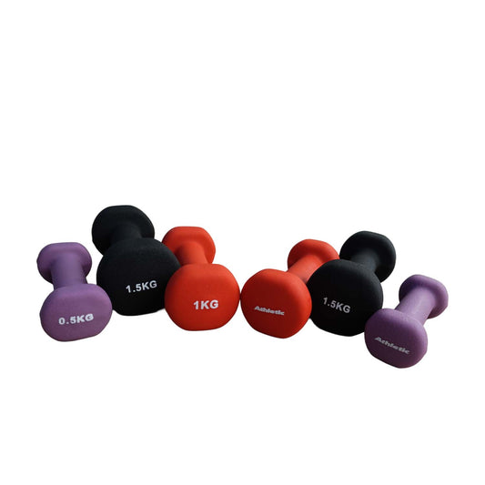 Set de Mancuernas 0.5KG (2) 1KG(2) 1.5KG (2)