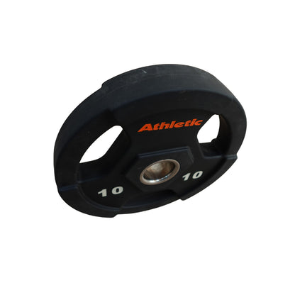 Black Weight Rubber Plate With Handle