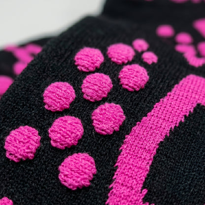 Pro Racing Socks Run Lo Black-Pink