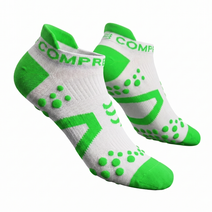 Pro Racing Socks V2 Run Lo White-Green