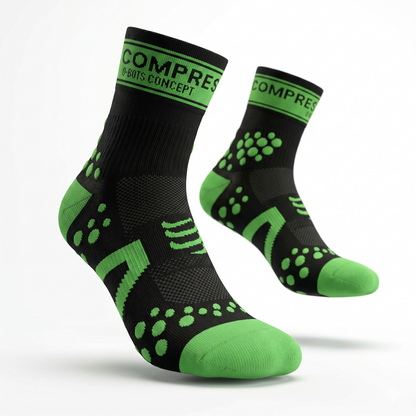 Pro Racing Socks V2 Trail Black-Green