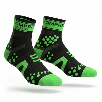 Pro Racing Socks V2 Trail Black-Green