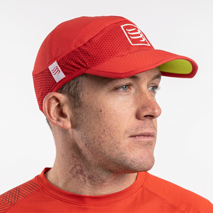 Gorra Compressport Pro Racing Ultra Light Cap - Red