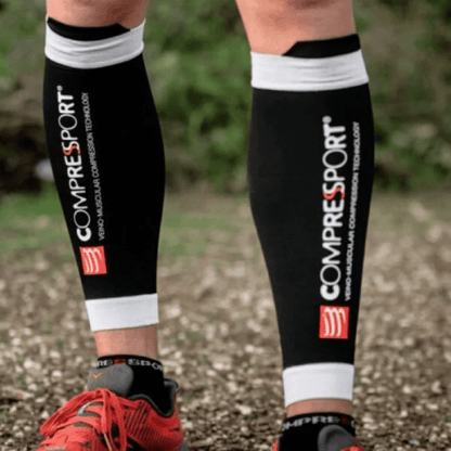 Pantorrilleras Multisport Negras Compressport