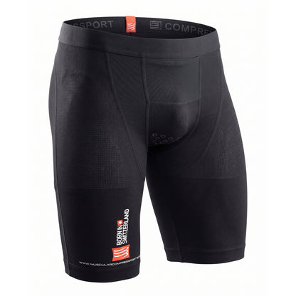 Shorts Compressport Pro Racing Triathlon V1 - Negro T1
