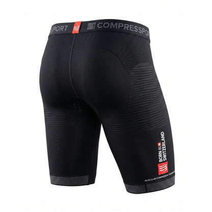 Shorts Compressport Pro Racing Triathlon V1 - Negro T1