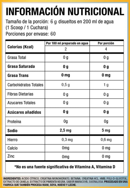 Creatina CR2 Pinacolada