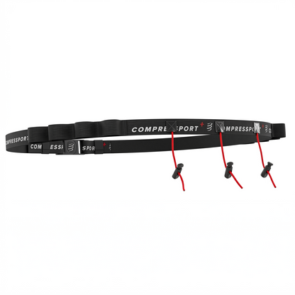 Cinturón Deportivo Compressport Race Belt - Black