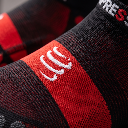 Racing Socks V3.0 Ultralight Run Lo Black-Red