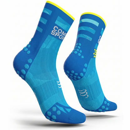 Racing Socks V3.0 Ultralight Running High Fluo Blue