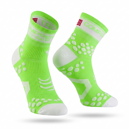 Racings Socks V2 Fluo Green