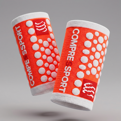 Sweat Band 3D.Dots Fluo Orange