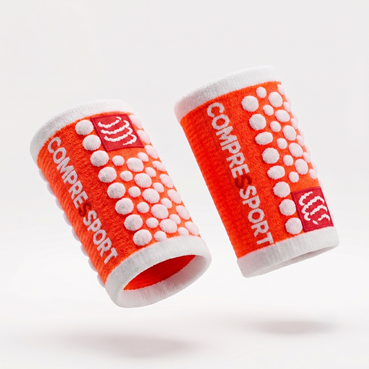 Sweat Band 3D.Dots Fluo Orange