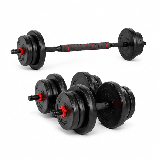 Set de Barra con Discos Fitness Market