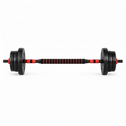 Set de Barra con Discos Fitness Market