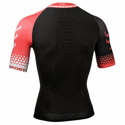 Camiseta Compressport Trail Shirt SS V1 - Negro T1