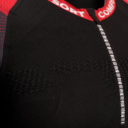 Camiseta Compressport Trail Shirt SS V1 - Negro T1