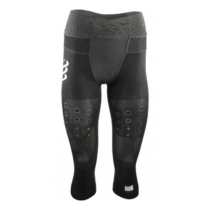 Pantalón Compressport Trail Pirate 3/4 Mujer - Black T1