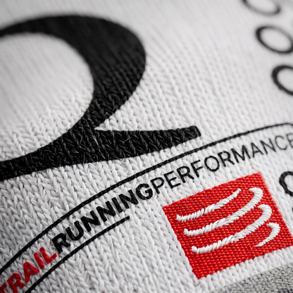 Muslera Compressport Trail Running Quad - White Grey
