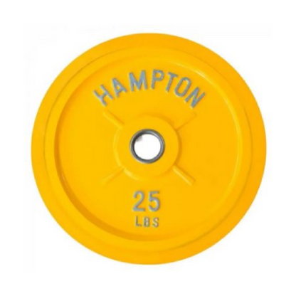 Discos Plate Rubber Bumper 25Lbs