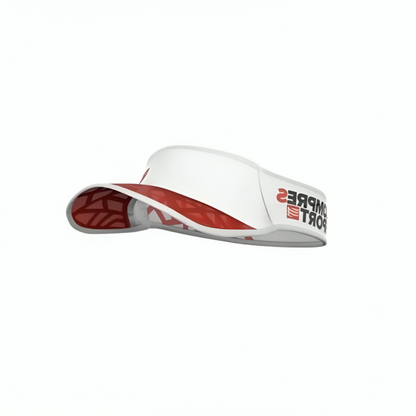 Visor Compressport Spiderweb Ultralight - Red White