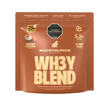 Proteina WheyBlend Caramel Macroblends
