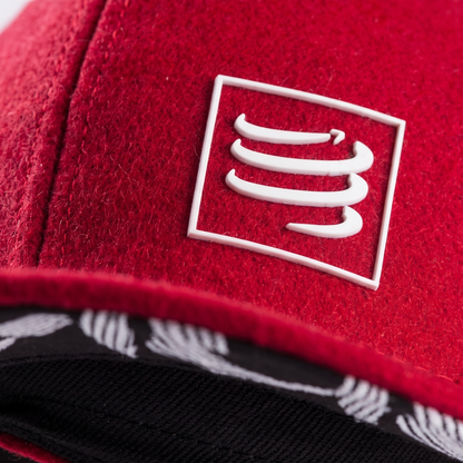 Gorra Compressport Wool Cap - Red