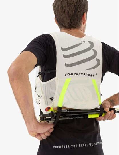 Chaleco Compressport UltRun S Pack Evo 10 - Sugar Ice Print