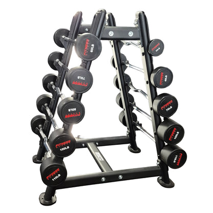 Rack para Barras Fitness Market - Curvas y Rectas