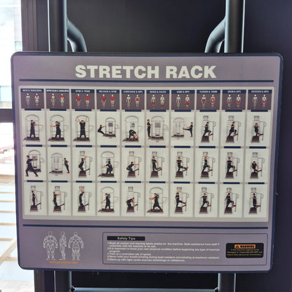 Jaula de Estiramiento Fitness Market - Plateada