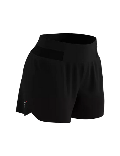 Shorts Compressport Performance Overshort Mujer - Negro L