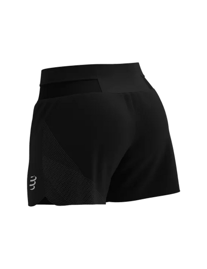 Shorts Compressport Performance Overshort Mujer - Negro L