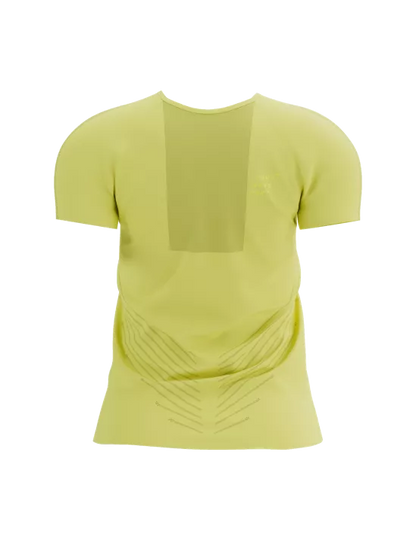 Camiseta Compressport Performance SS Mujer - Green Sheen