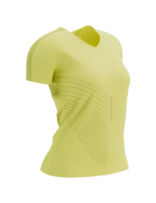 Performance SS Tshirt W Green Sheen