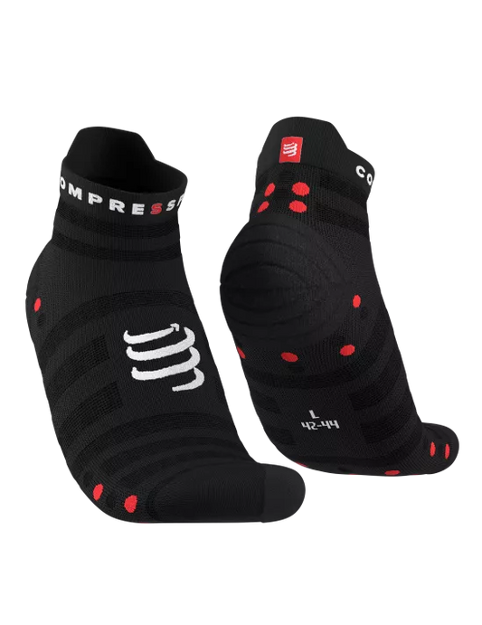 Pro Racing Socks v4.0 Ultralight Run Low BLACK/RED