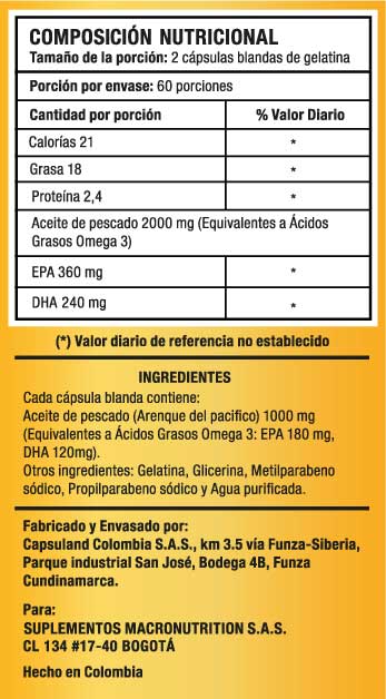Macroblends Omega -3