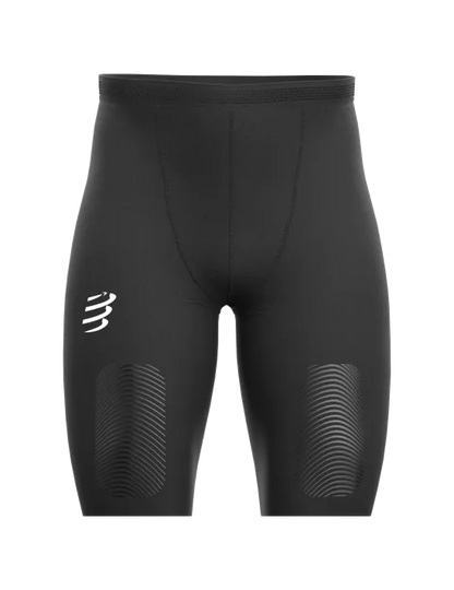 Mallas Compressport Trail Running Under Control Pirate 3/4 Mujer - Black